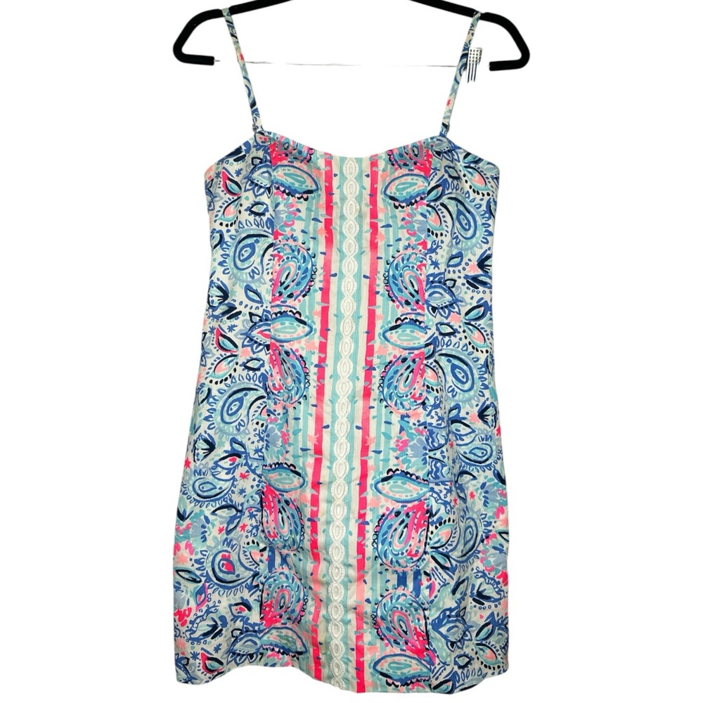 Lilly Pulitzer Shelli Stretch Shift Dress Size 4